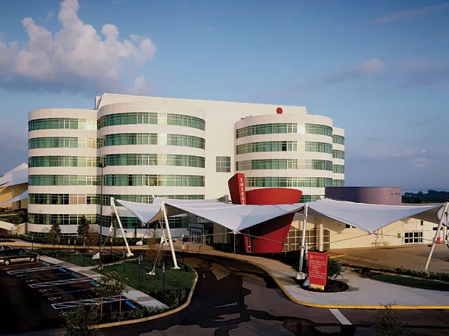 Florida Hospital Waterman as viewed from the back