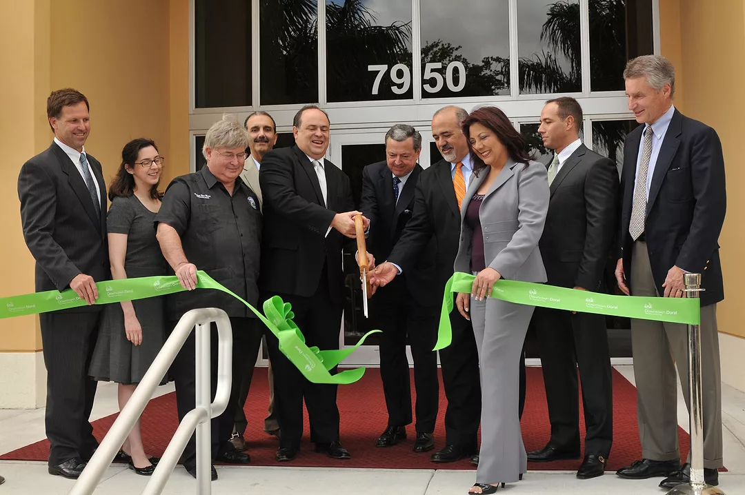 Downtown Doral Hosts Ribbon-Cutting Ceremony for 7950 Professional Center