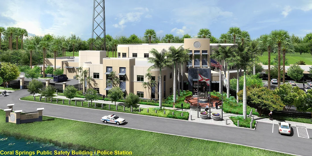 CPZ Designs Coral Springs Main Police Station and Fire Administration Facility