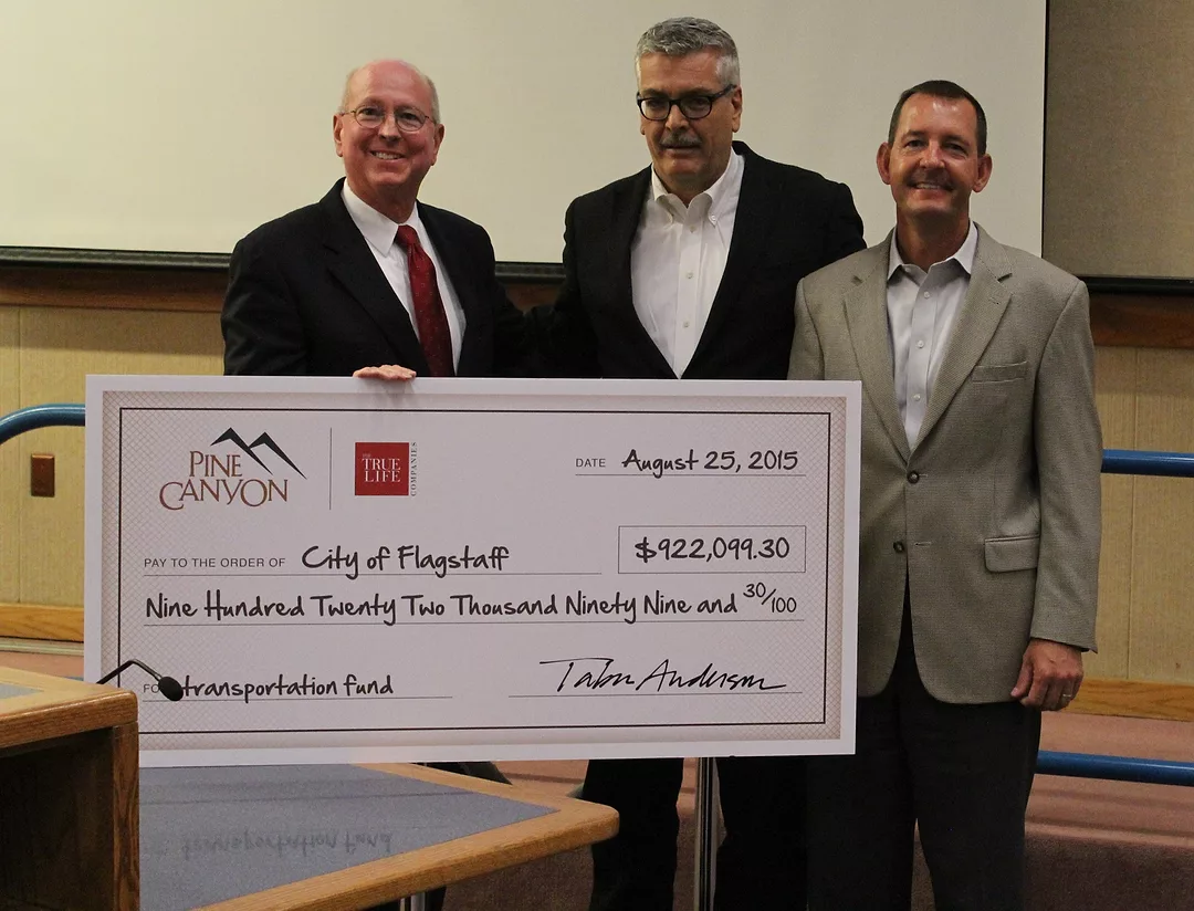 The True Life Companies Gives Back to the City of Flagstaff with the Development of Pine Canyon