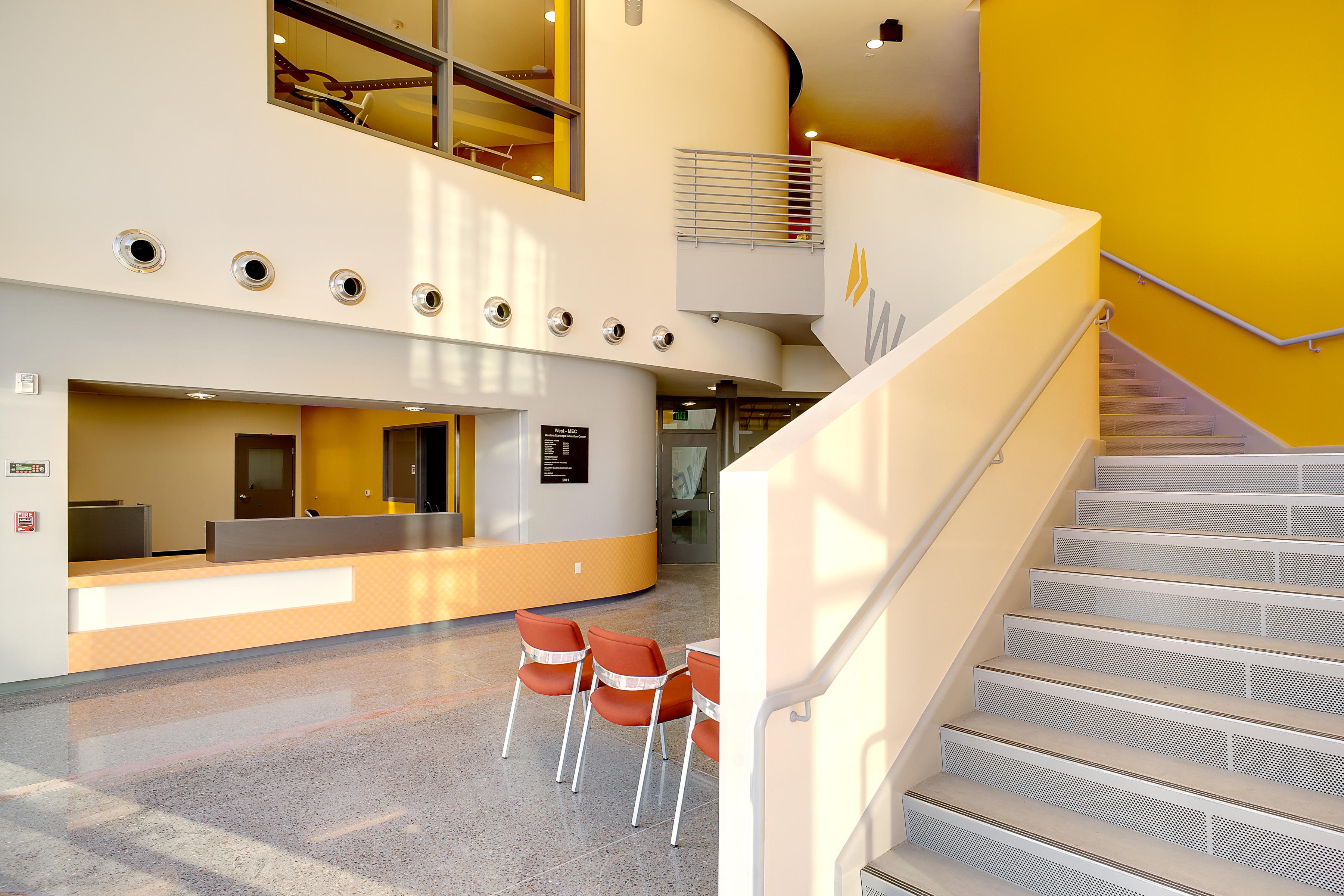 West-MEC Aviation Training Center interior