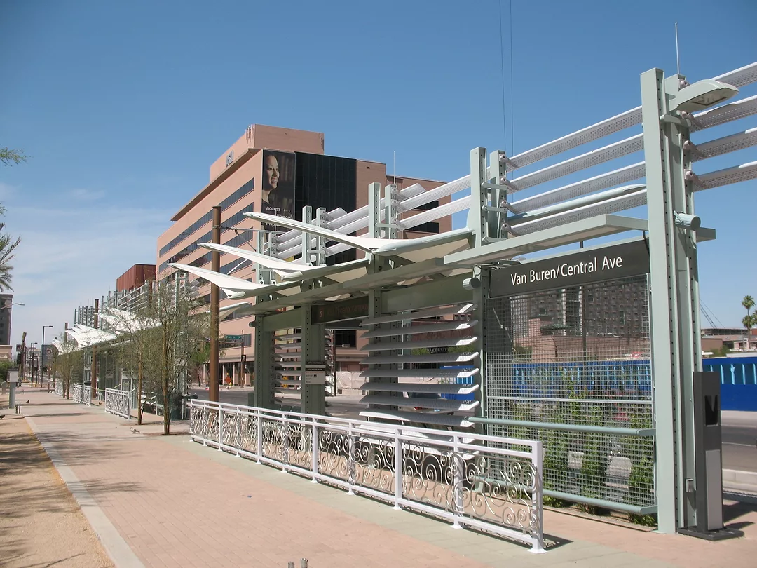 Phoenix Light Rail Station, Phoenix, Ariz.