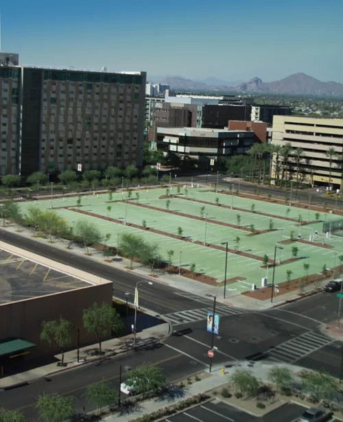 City of Phoenix "Cool Pavement" Parking Lot