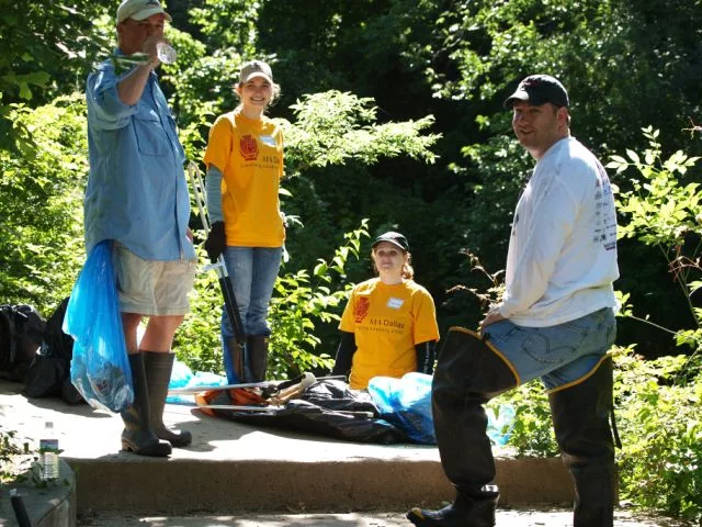Dallas AIA Cleanup Event