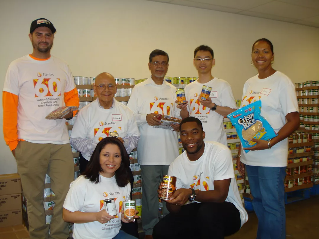 Helping the Needy in Dallas and Arlington is a Focus of Stantec in the Community Day