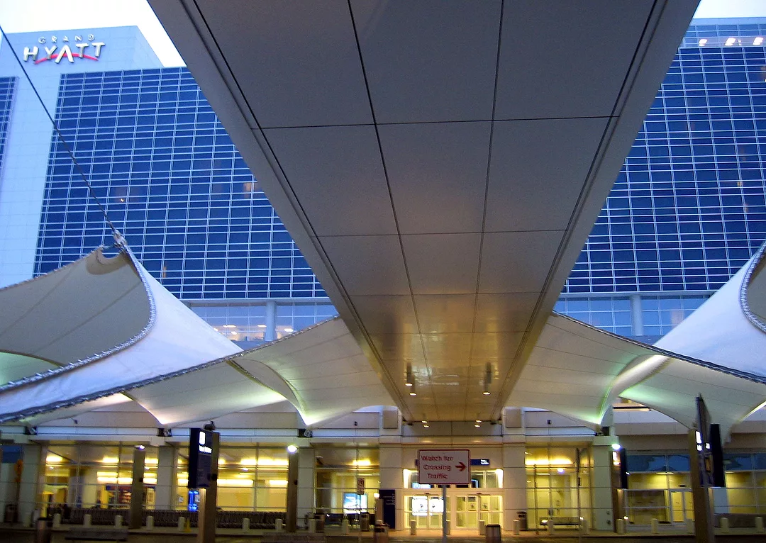 Dramatic Entrance DFW Terminal D