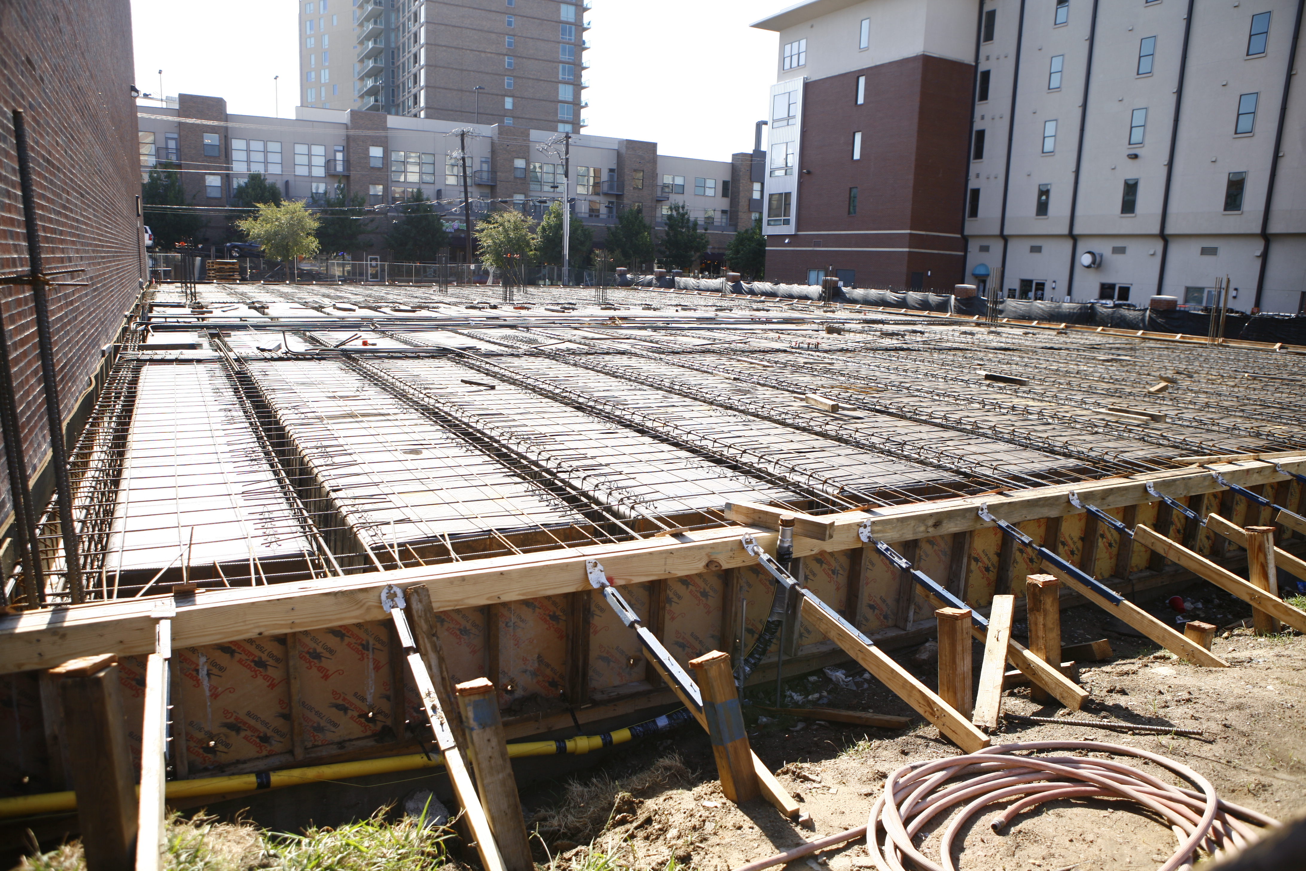 N. Dallas High School Addition Construction