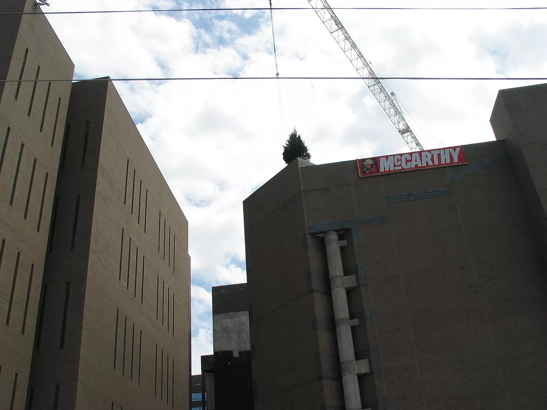 Dallas County Detention Center Topping Out