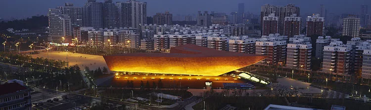 Revolution Museum in Wuhan City