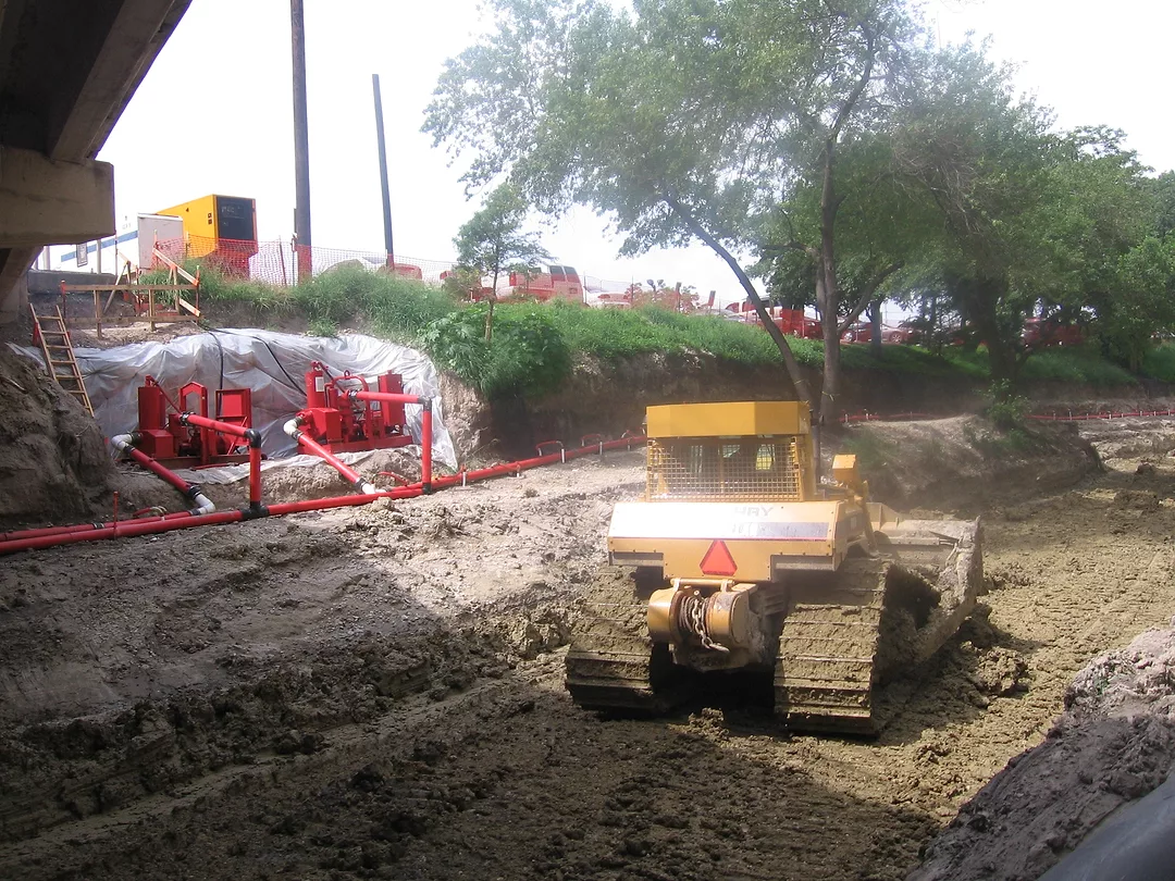 Dewatering the San Antonio River Walk