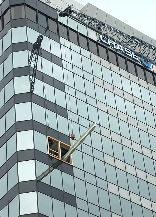Steel Pick at Chase Building