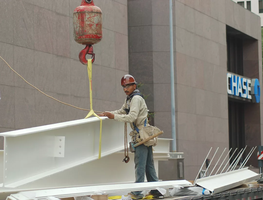 Steel Pick on Chase Building