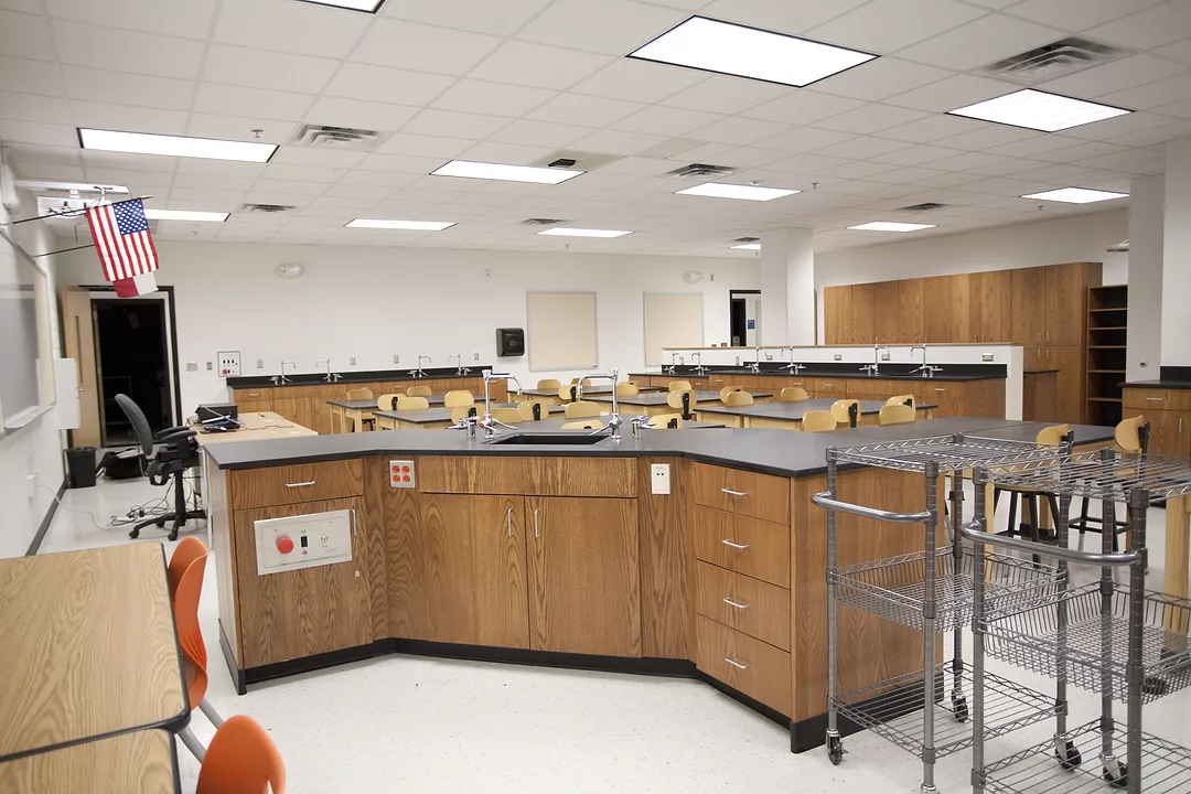 N. Dallas HS Addition Interior -- Science Lab