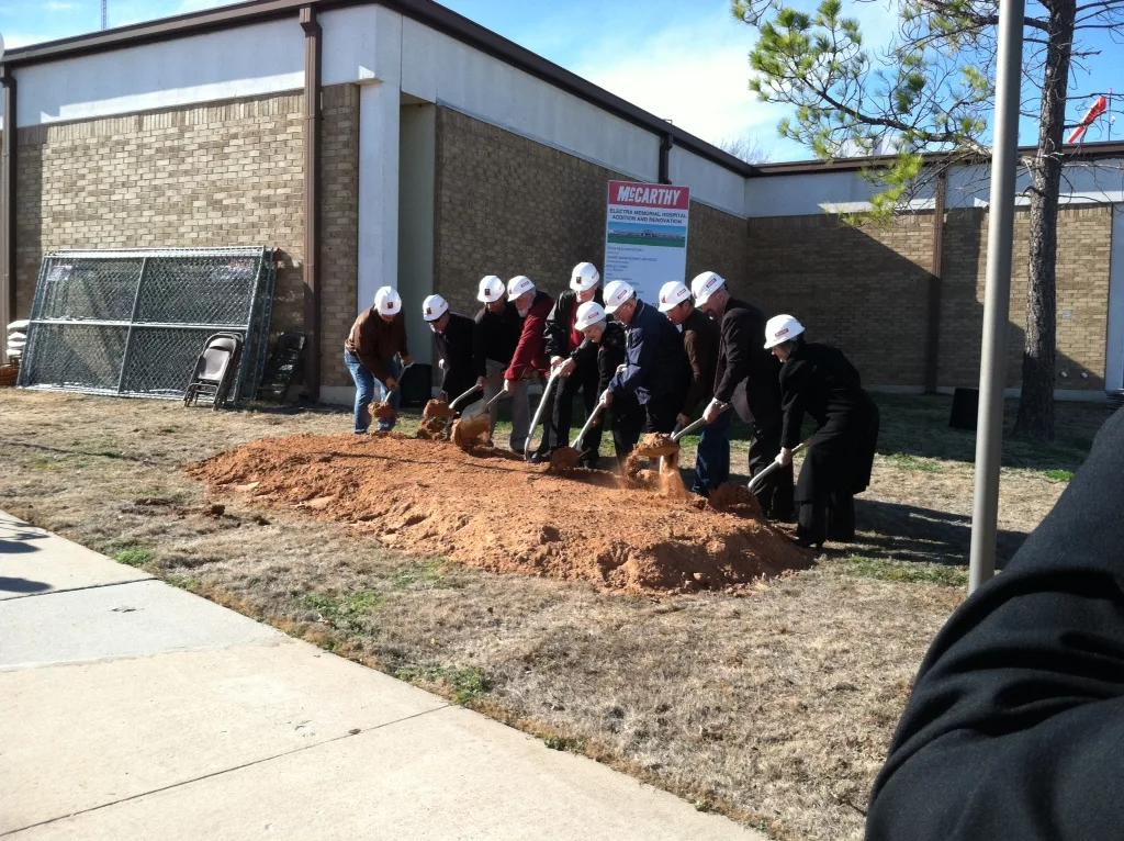 McCarthy’s Texas Division Breaks Ground on Electra Memorial Hospital