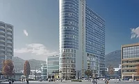 Salt Lake Convention Center hotel on target for a late 2022 opening.