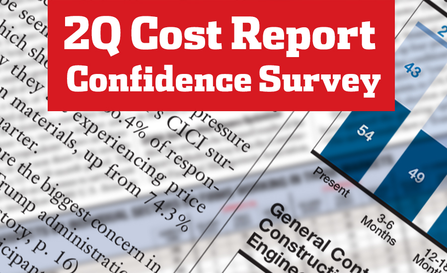 2Q Cost Report Confidence Survey