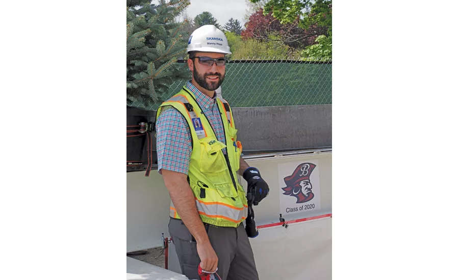 Skanska's Manny Hoyo