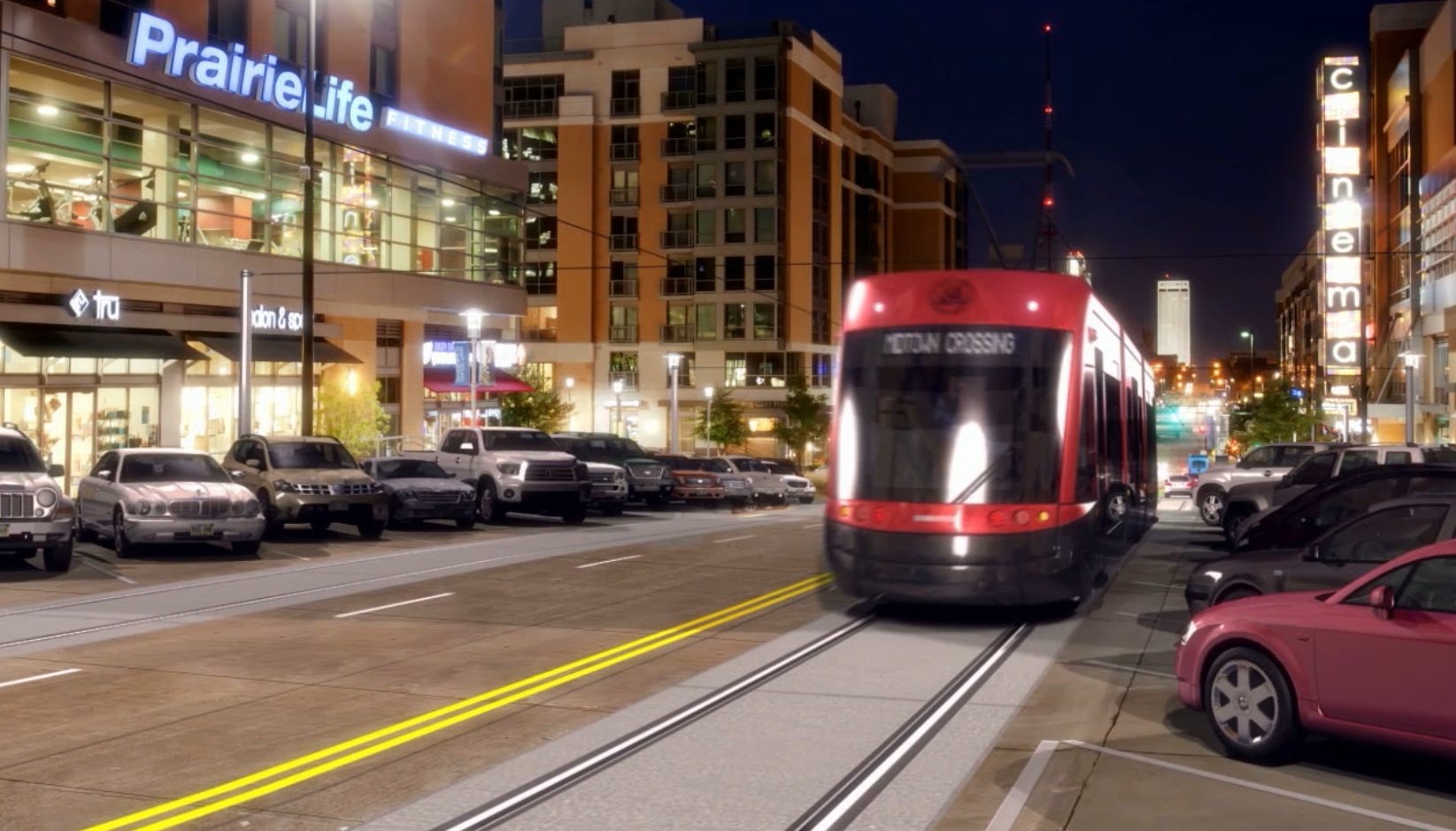 A streetcar line is planned for Omaha. 