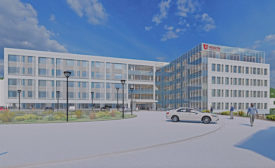 The 259,000-sq-ft HELIX health care building