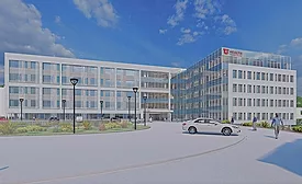 The 259,000-sq-ft HELIX health care building
