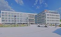 The 259,000-sq-ft HELIX health care building The 259,000-sq-ft HELIX health care building