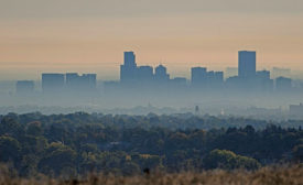 Smog over Denver