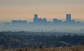 Smog over Denver