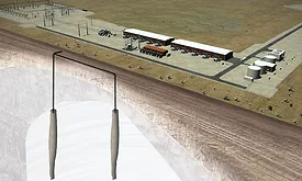 A rendering of a planned salt mine 