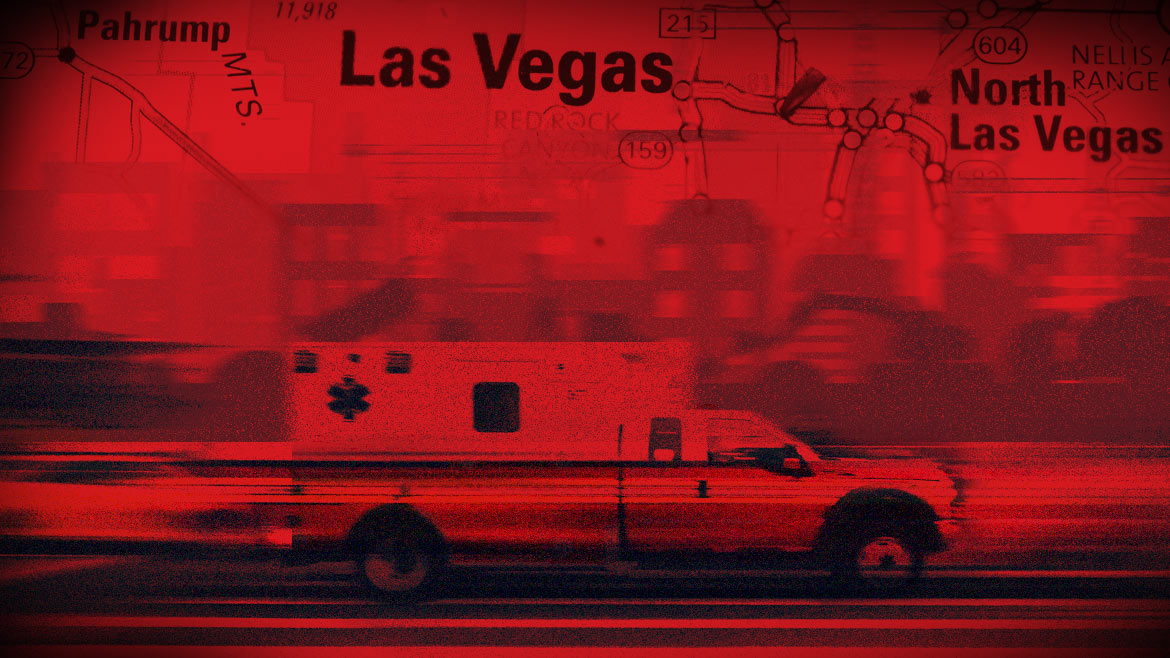 Truck Hits Warning Beam That Falls, Kills Motorist At Las Vegas