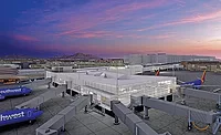 The Terminal 4 expansion at Phoenix Sky Harbor International Airport