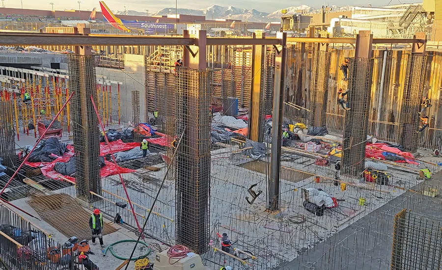 Concurrent concourse expansions