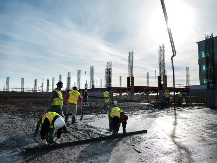 Today's skilled construction jobs are more than concrete placement. Photo courtesy of Procore