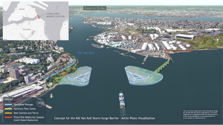 Army Corps Proposes $53B NY-NJ Harbor Barrier Plan