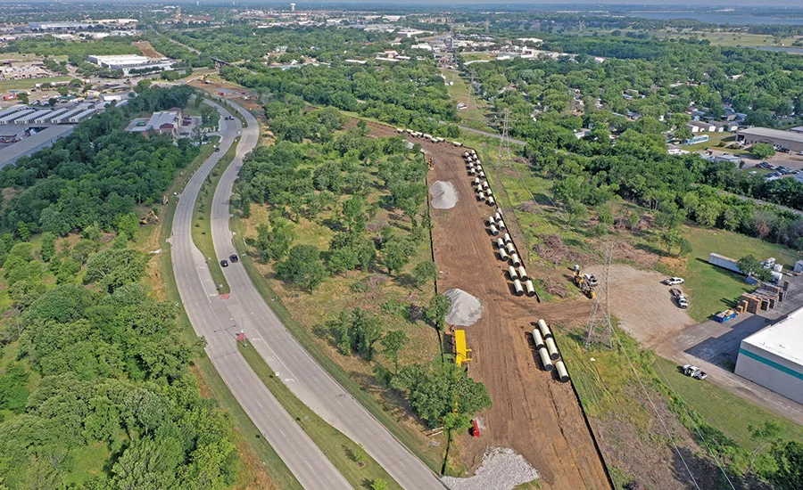 Tom Taylor Regional WTP 72-in. Parallel Pipeline Extension