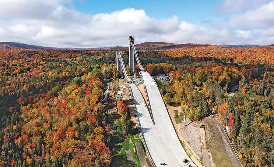 Olympic Jumping Complex Outrun Reconstruction Project