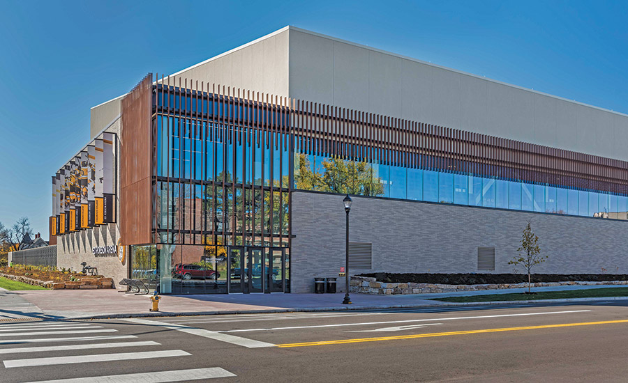Ed Robson Arena and Yalich Student Services Center