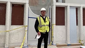 Chuck at St Nick Shrine.jpg