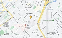 South End Injury Site PM.png A construction fell from a project site in the South End neighborhood of Boston