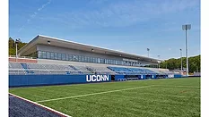 A photo of the UConn soccer field