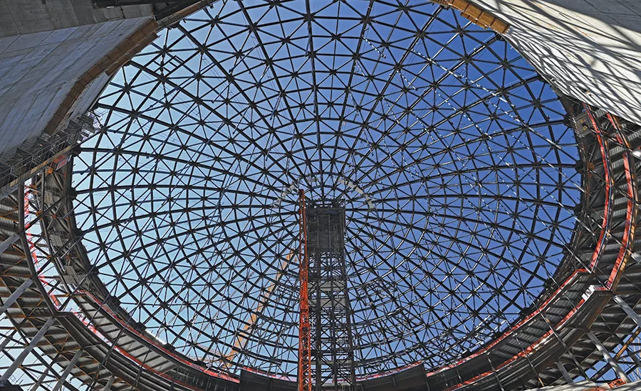 dome for the Madison Square Garden Sphere at the Venetian in Las Vegas