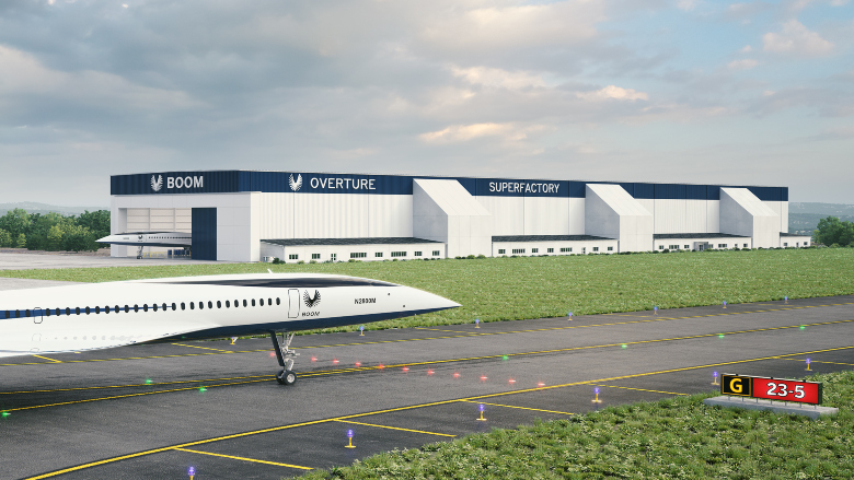 BE&K Is Building Boom's $500M North Carolina Supersonic Airliner Plant