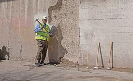 man with a sledgehammer
