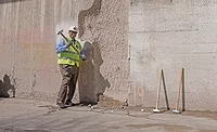 man with a sledgehammer man with a sledgehammer