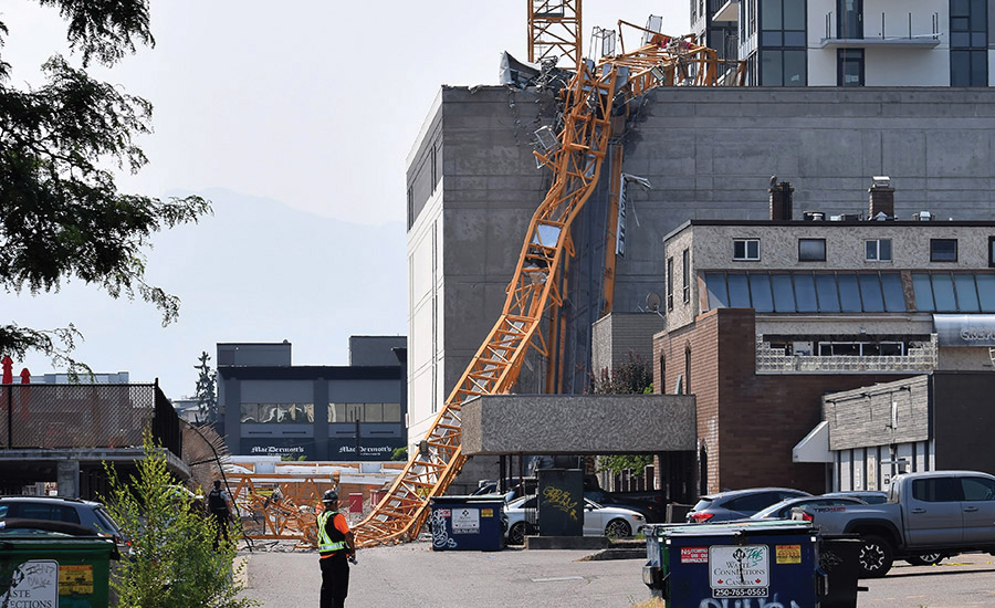 2021 B.C. crane failure