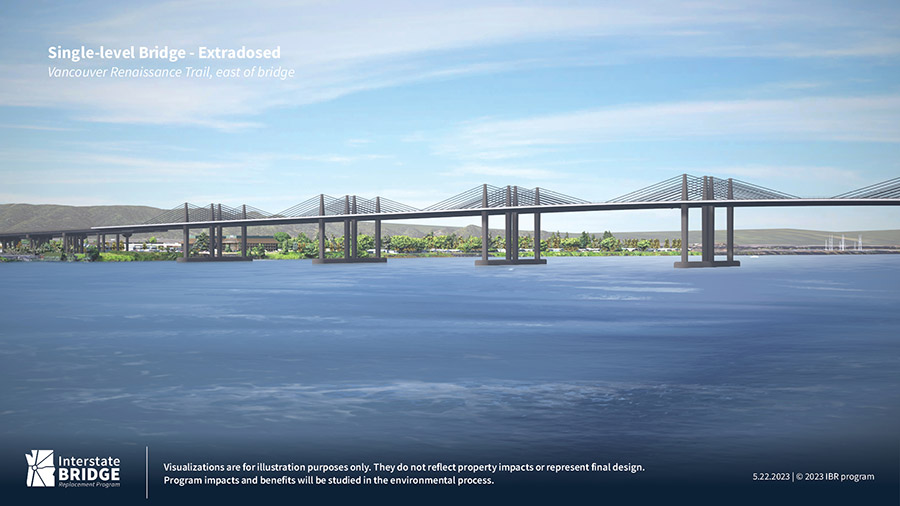 Interstate Bridge Replacement Program visualization