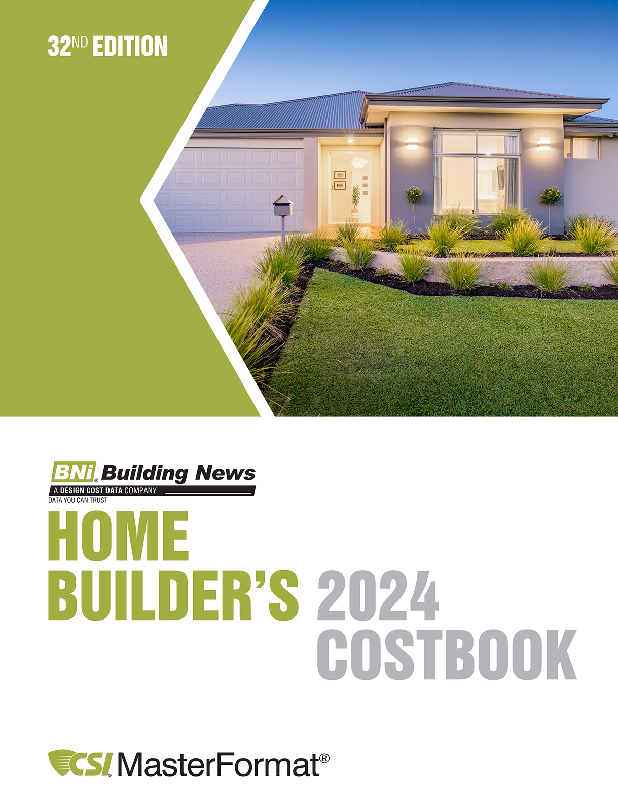 BNi Building News Home Builders Costbook 2024 (Print Edition