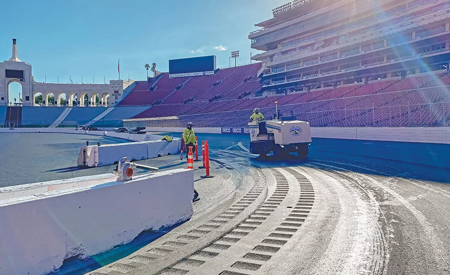 NASCAR's Busch Light Clash at The Coliseum Temporary Racetrack