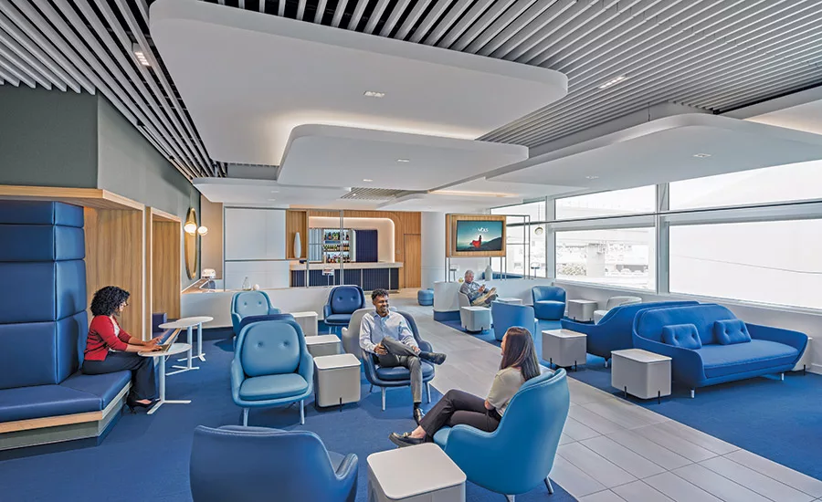 Air France Lounge at SFO