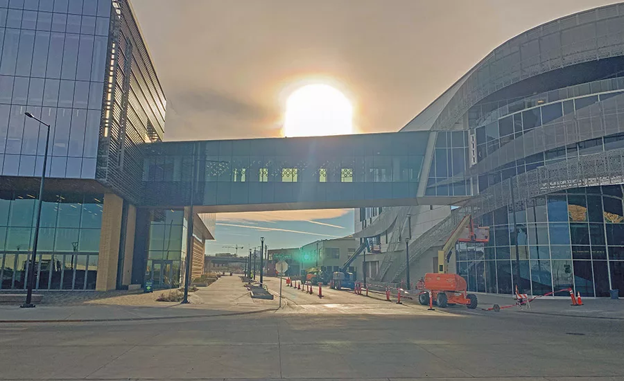 Hydro and Terra Buildings at Colorado State University Spur campus