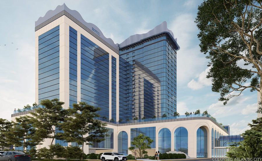 A rendering of the Atlantic Club project in Atlantic Cty